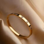 Classic Lovers Bracelets Woman Stainless Steel 18K Gold