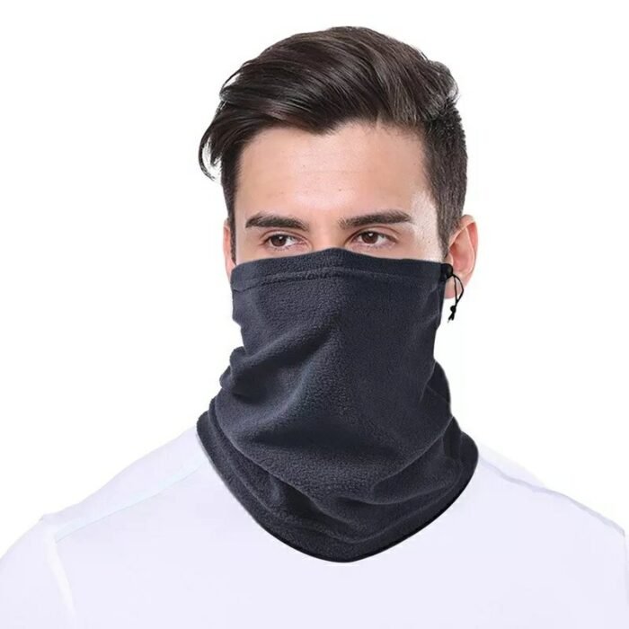 Cotton face mask black