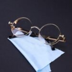 Golden Color Transparent Glasses