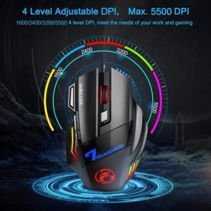 Mouse Gaming High Rgb G6