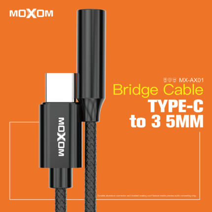 MOXOM MX-AX01 Type-C to 3.5mm Adapter