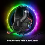 ONIKUMA K10 Pro Gaming Headset with RGB LED Light and Microphone