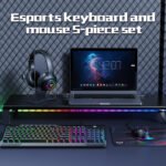 ONIKUMA TZ5006 5IN1 Combo Gaming Set (Mouse/Keyboard/Headset/Headset Stand/Mousepad)