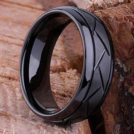 Stainless Ring Black