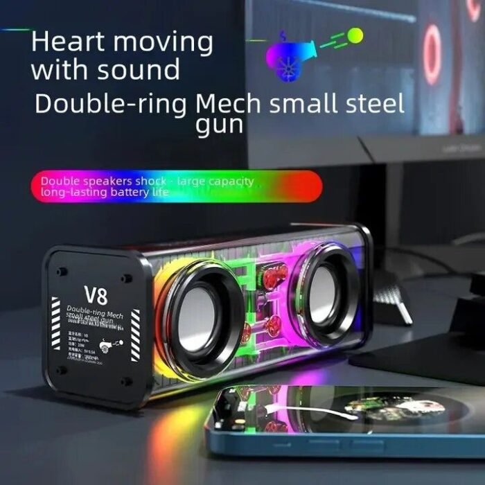 Transparent Wireless Bluetooth Mini Speaker