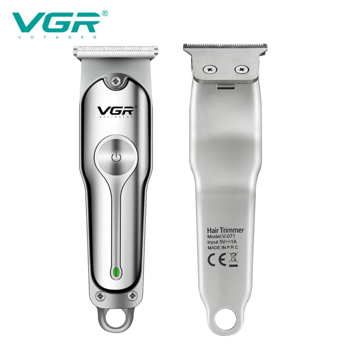 VGR V-071 Barber Hair Trimmer Rechargeable Professional Hair Clipper