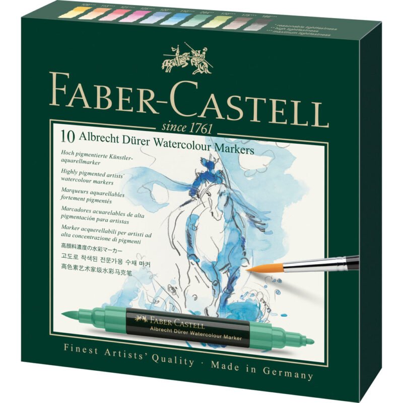 Albrecht Dürer Watercolor Markers, Wallet of 10 - #160310