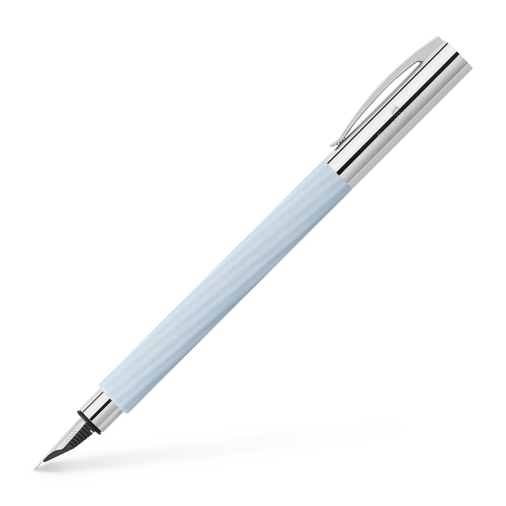 Ambition Fountain Pen, Italic Ice Blue - Medium - #147770 Ambition Fountain Pen, Italic Ice Blue - Medium - #147770