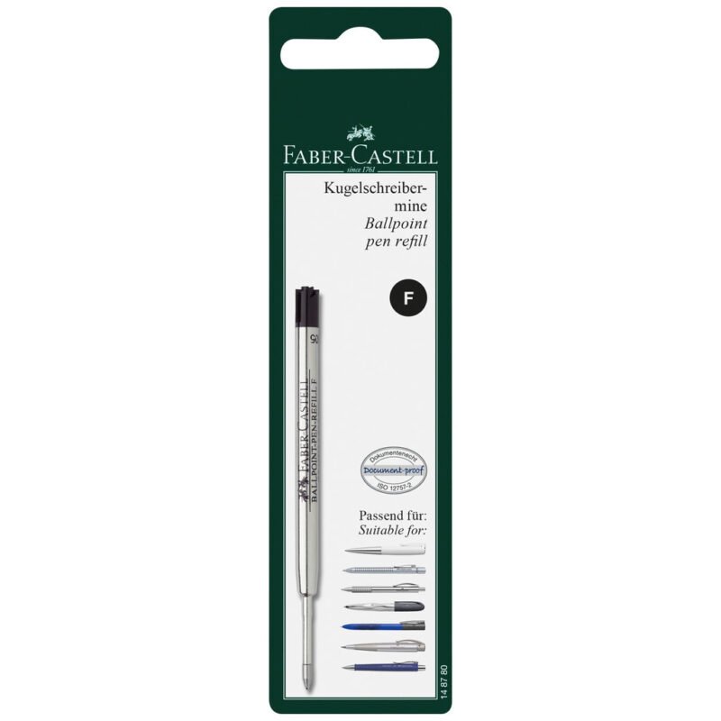 Ballpoint Pen Refill, Black - Fine - #148780