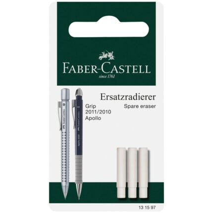 Eraser Refills, Grip 2010/2011 - 3 Pack - #131597