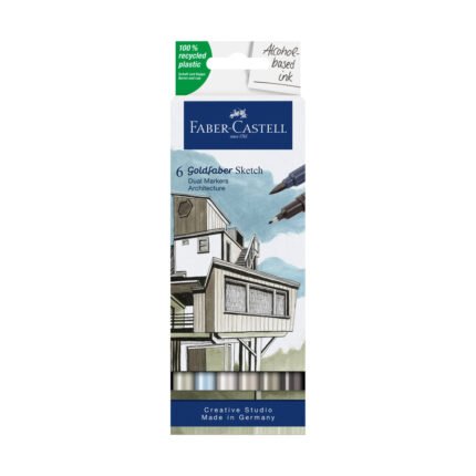 Goldfaber Sketch Markers, Architecture - Box of 6 - #164807