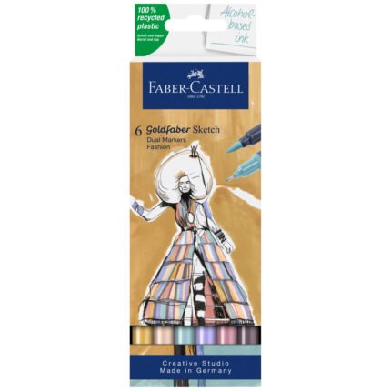 Goldfaber Sketch Markers, Fashion - Box of 6 - #164808