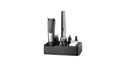 Green Lion 5 in 1 Grooming Set 600mAh - Black