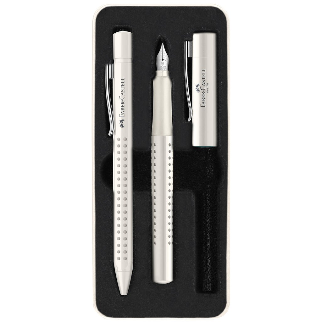Grip 2010 Harmony Fountain & Ballpoint Pen Gift Set, Coconut Milk - #201527 Grip 2010 Harmony Fountain & Ballpoint Pen Gift Set, Coconut Milk - #201527