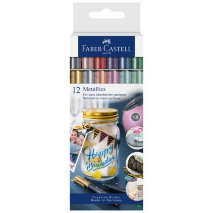 Metallic Markers, Box of 12 - #160713