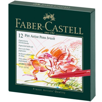 Pitt Artist Pen, Brush - Gift Box of 12 - #167146