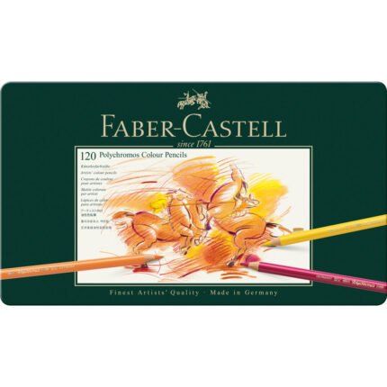 Polychromos Artists' Color Pencils, Tin of 120 - #110011