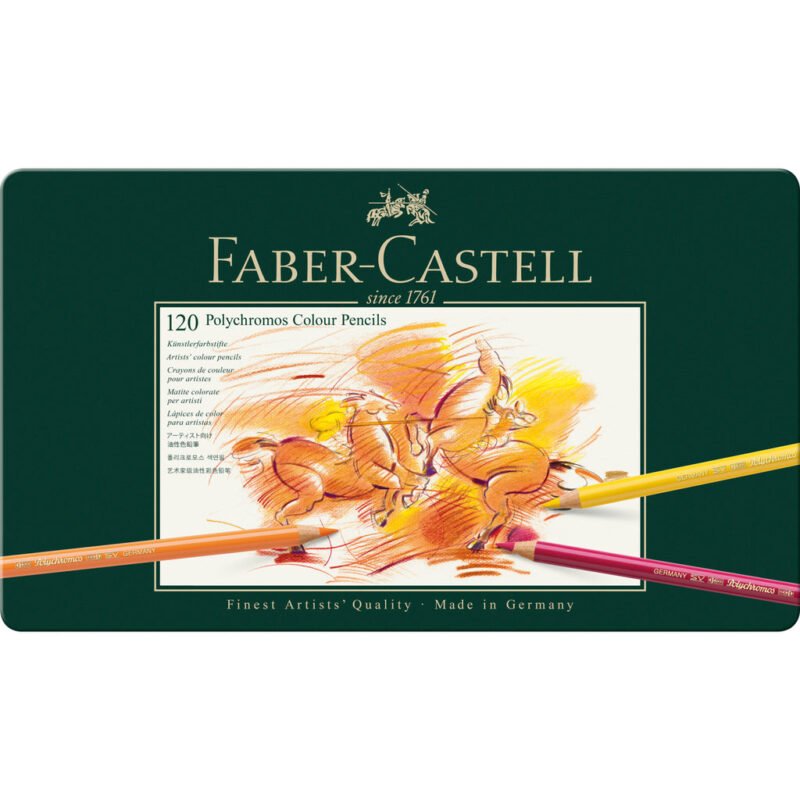 Polychromos Artists' Color Pencils, Tin of 120 - #110011