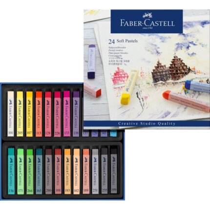 Soft Pastel Full Length Sticks, Box of 24 - #128324
