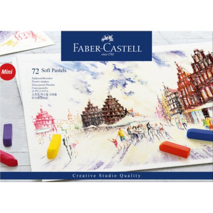 Soft Pastel Half Length Sticks, Box of 72 - #128272
