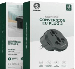 Green Lion Universal Conversion EU Plug 2