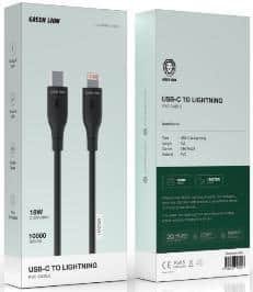 Green Lion USB-C TO  Lightning PVC Cable 30 CM
